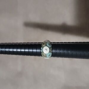 🏷️Vintage Silver evil eye ring size 7